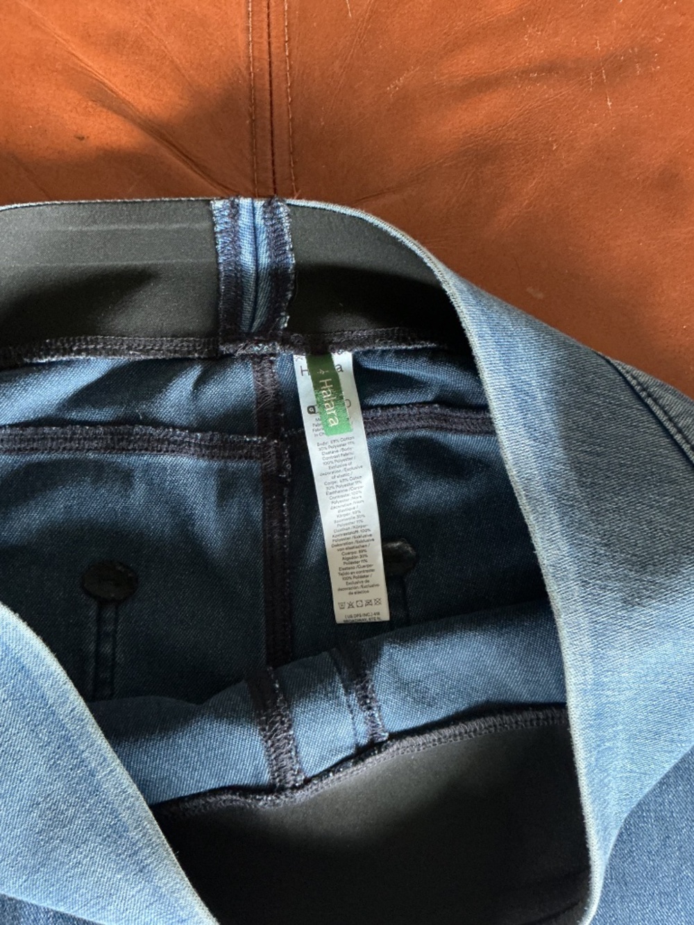 Halara denim leggings - Picture 3 of 6